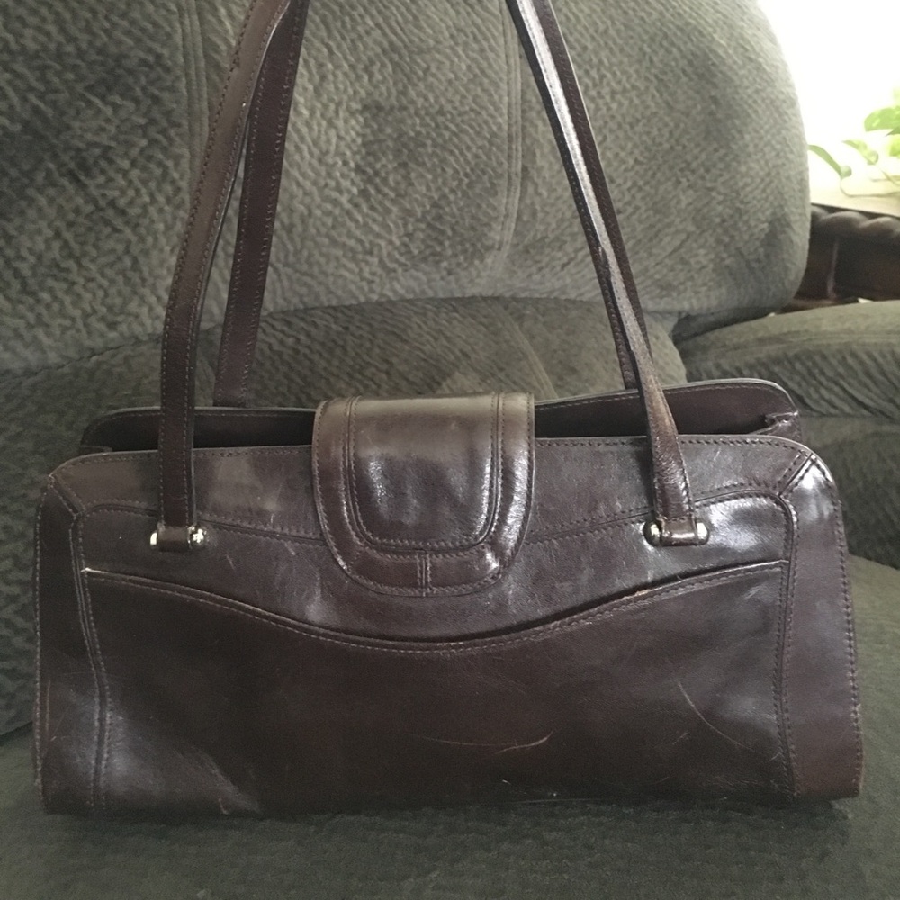 Monsac purse mahogany